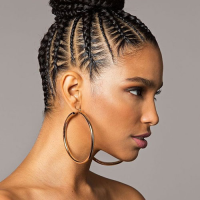 25 Eccentric Braided Bun Black Hairstyles for 2020