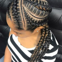 Creative Black Braided Hairstyles