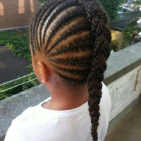 Plaits Hairstyles For Black Hair Kids