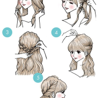 Cute 3 Minute Hairstyles