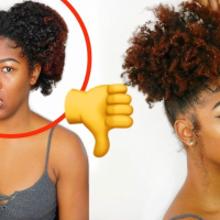 Lazy Natural Hairstyles