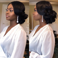 Nice Wedding Hairstyles For Black Bridesmaids