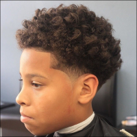 Black Boy Curly Hairstyles