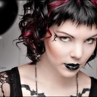 Short Goth Hairstyles