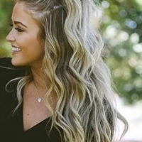 Cute Half Up Half Down Curly Hairstyles