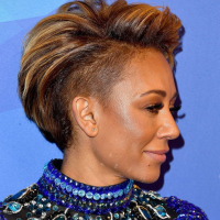 Mel B Curly Hairstyles