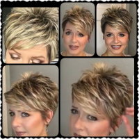 Short Layered Pixie Hairstyles For Thick Hair