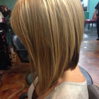 Long Stacked Bob Hairstyles