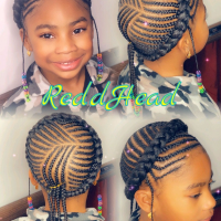 Natural Hair Braided Hairstyles For Little Black Girls