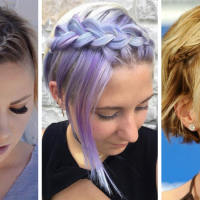 34 Best short hair braid for women with short haircut