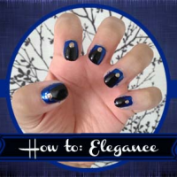 Nail Art How-to: Elegant Half-Oval Manicure