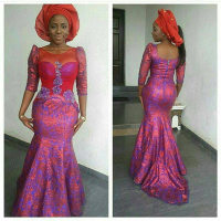 The Trends Of Color Combinations For Aso-Ebi Dresses