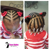 Black Baby Hairstyles With Beads