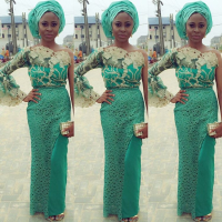 How To Make A Shawl Combination In Aso-Ebi Dresses