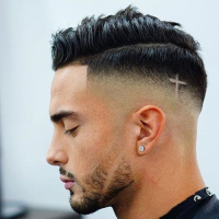 Mens Hairstyles Short Sides Medium Top Comb Over