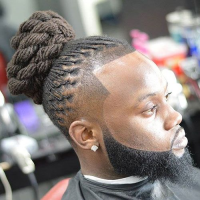 Dread Hairstyles For Men Bun