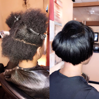 Natural Blowout Hairstyles For Black Women