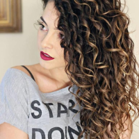 Curly Hairstyles With Color