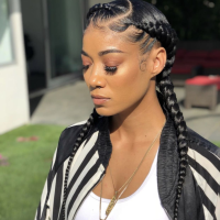 2 French Braid Hairstyles For Black Hair