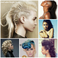 Female Mohawk Hairstyles Long Hair