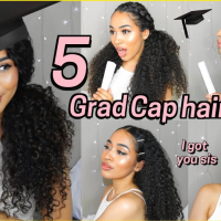 Short Natural Hairstyles For Graduation