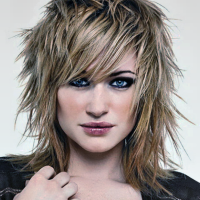 Medium Punk Rock Hairstyles