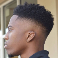 Black Men Hairstyles High Top Fades