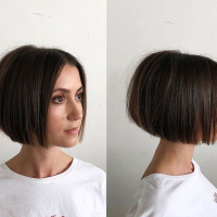 Short Smooth Bob Hairstyles