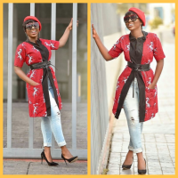 How You Should Style And Rock Your Ankara Kimono