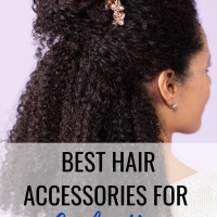 Curly Hairstyles With Accessories