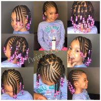 Children's Braids Black Hairstyles