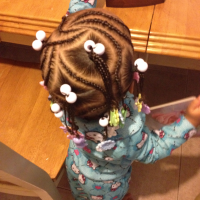 Easy Black Toddler Hairstyles With Barrettes