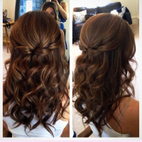 Wedding Hairstyles Down For Medium Length Hair