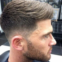 Mens Hairstyles Fade Sides Long Top