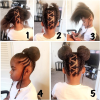 Natural Hairstyles For Little Girls