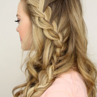 Prom Hairstyles Half Up Half Down 2015