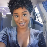 Natural Hair Black Short Curly Hairstyles 2020