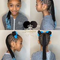 Children's Braids Black Hairstyles 2019