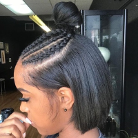 Pretty Short Braided Hairstyles Pretty Short Hairstyles For Black Girls