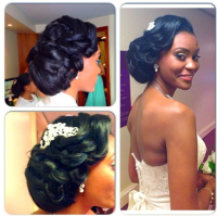 Wedding Updo Black Hairstyles