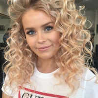 Blonde Curly Hairstyles