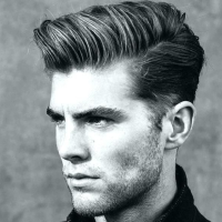 Classic Pompadour Hairstyle For Men