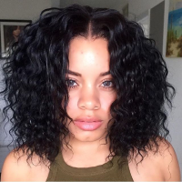 Black Curly Bob Hairstyles