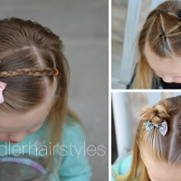 Beginner Easy Toddler Hairstyles With Bangs