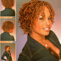 African Kinky Twist Braids Hairstyles