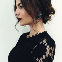 Long Black Dress Hairstyles