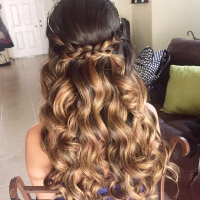 Cute Hairstyles For Quinceaneras With Hair Down