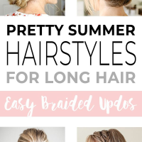 Easy Braided Updo Hairstyles For Long Hair