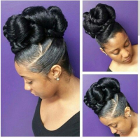 Up Hairstyles For Black Ladies