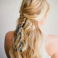 Ribbon Hairstyles For Long Hair